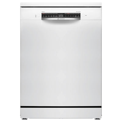 BOSCH Free standing dishwasher SMS4HVW00E, 60 cm, energy class D, AquaStop, Home connect, 3rd drawer, White