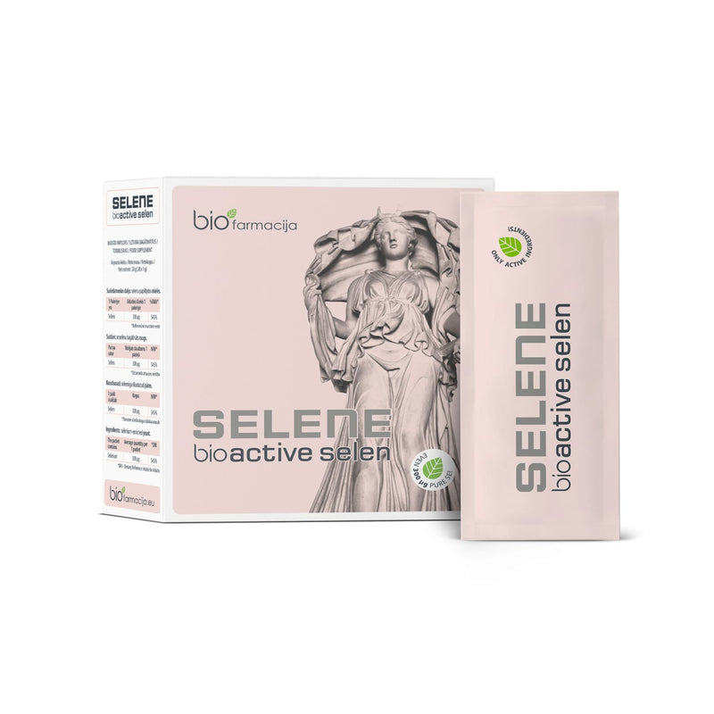 Biopharmacy SELENE Bioactive selenium food supplement 28 packs.