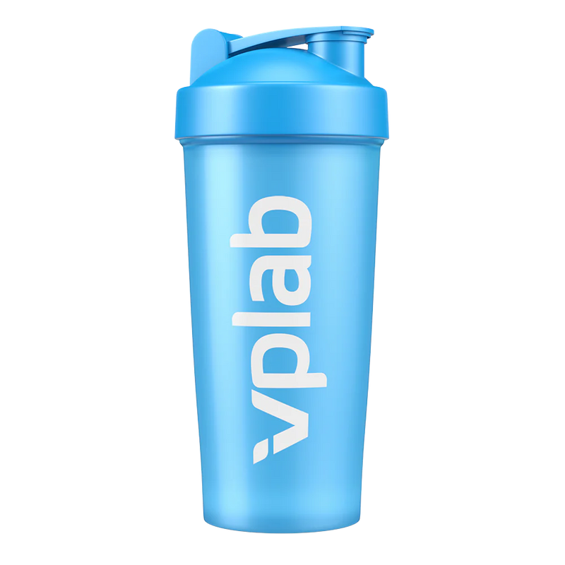 VPLAB Shaker with blender ball 700 ml cyan