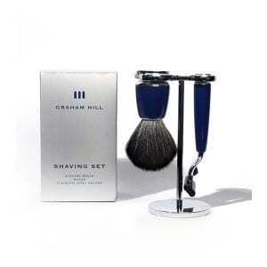 Graham Hill Razor & Shaving Brush Set Skutimosi rinkinys