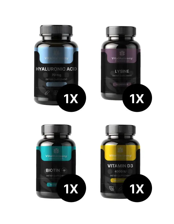 VitalHarmony Odos, Plaukų ir Sveikatos Komplektas