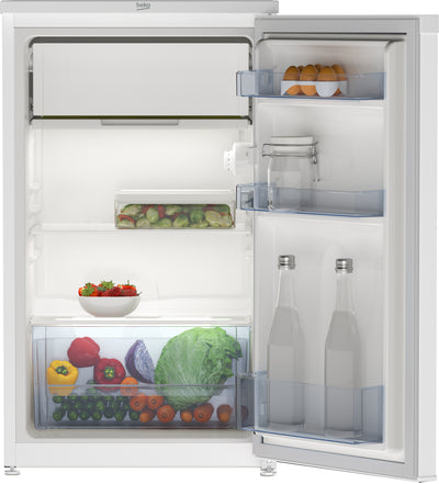 BEKO refrigerator TS190340N, Energy class E, Height 81.8 cm, 85 L, White//Damaged product
