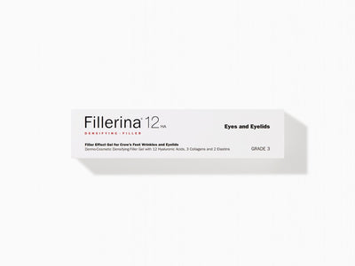 Fillerina 12 HA Dermatological gel filler for eyes and eyelids, level 3