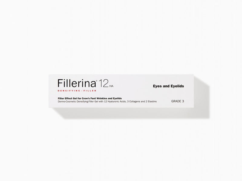 Fillerina 12 HA Dermatological gel filler for eyes and eyelids, level 3