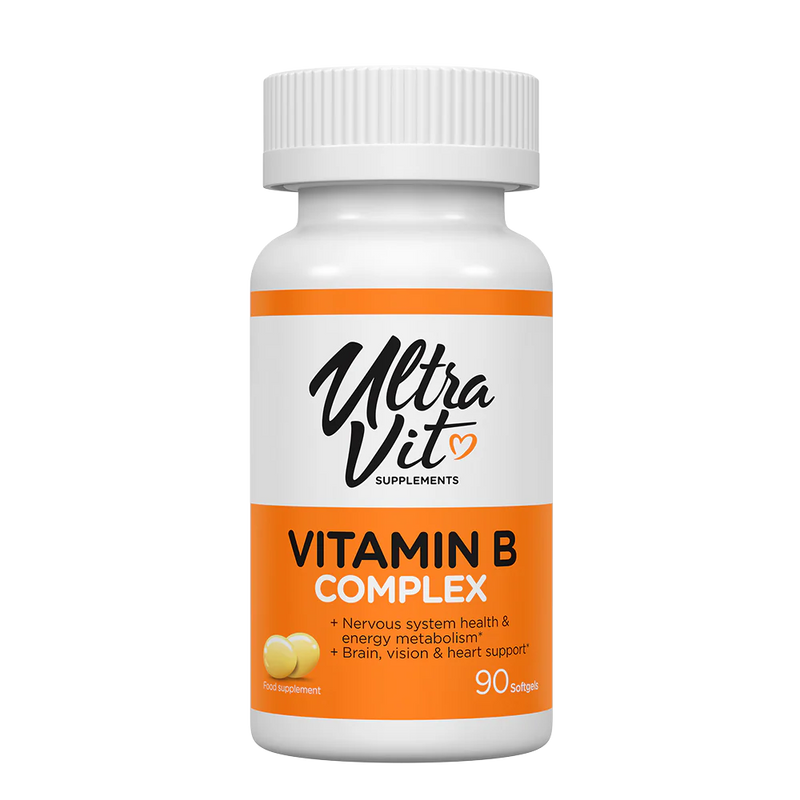 ULTRAVIT Vitamin B complex 90 softgels