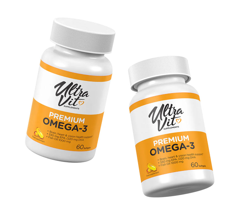 ULTRAVIT Premium Omega-3 60 softgels