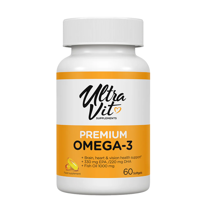 ULTRAVIT Premium Omega-3 60 softgels