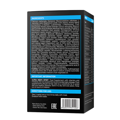 VPLAB Ultra Men's Sport Multivitamin Formula 90 caplets