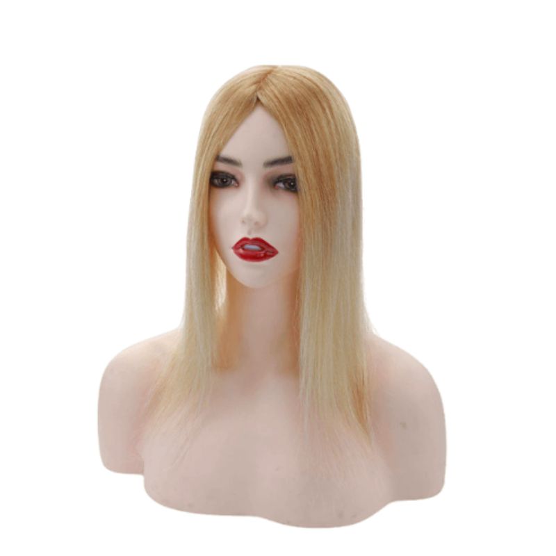 Natural hair toupee 13 cm x 17 cm