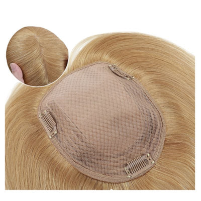 Natural hair toupee 13 cm x 17 cm