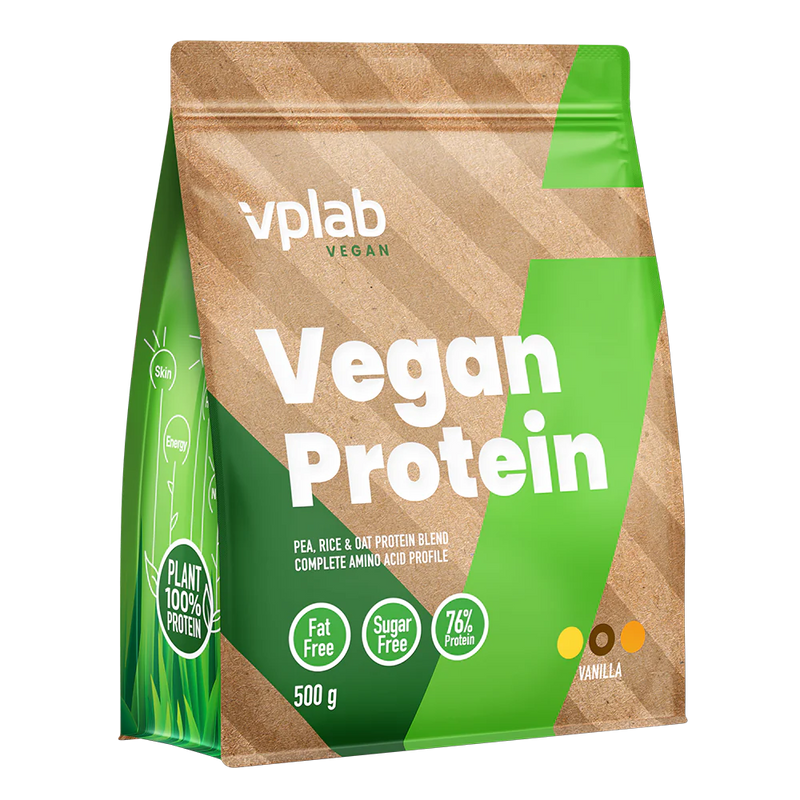 VPLAB Vegan protein Vanilla 500g