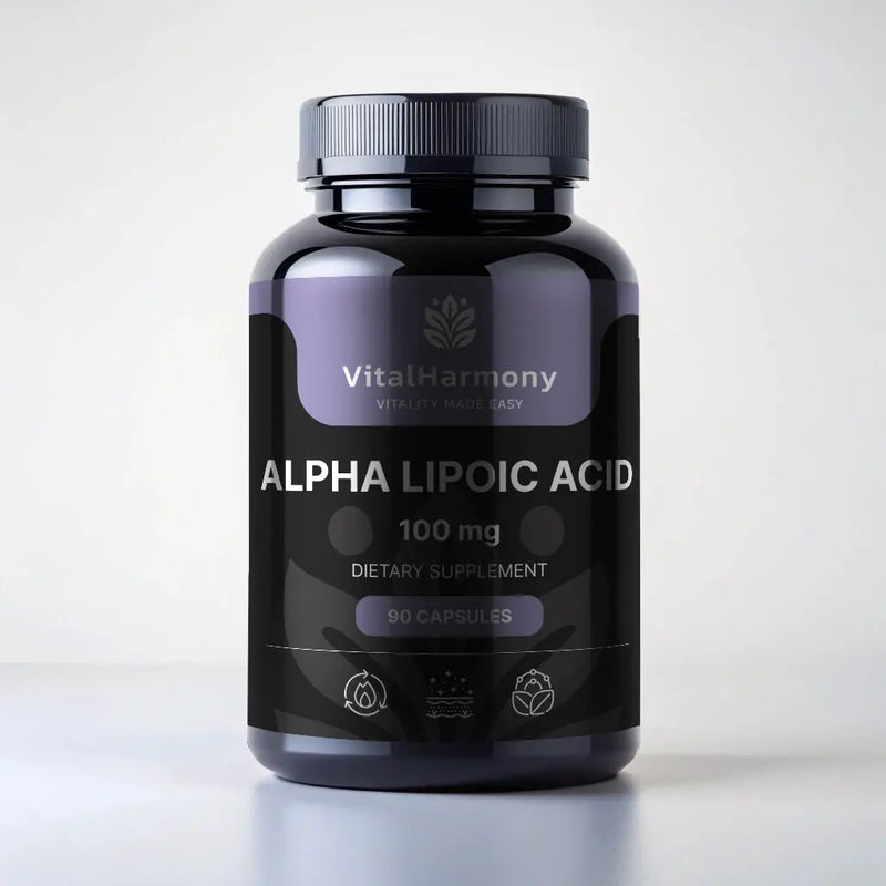 VitalHarmony Alpha Lipoic Acid 100 mg 90 kapsulių