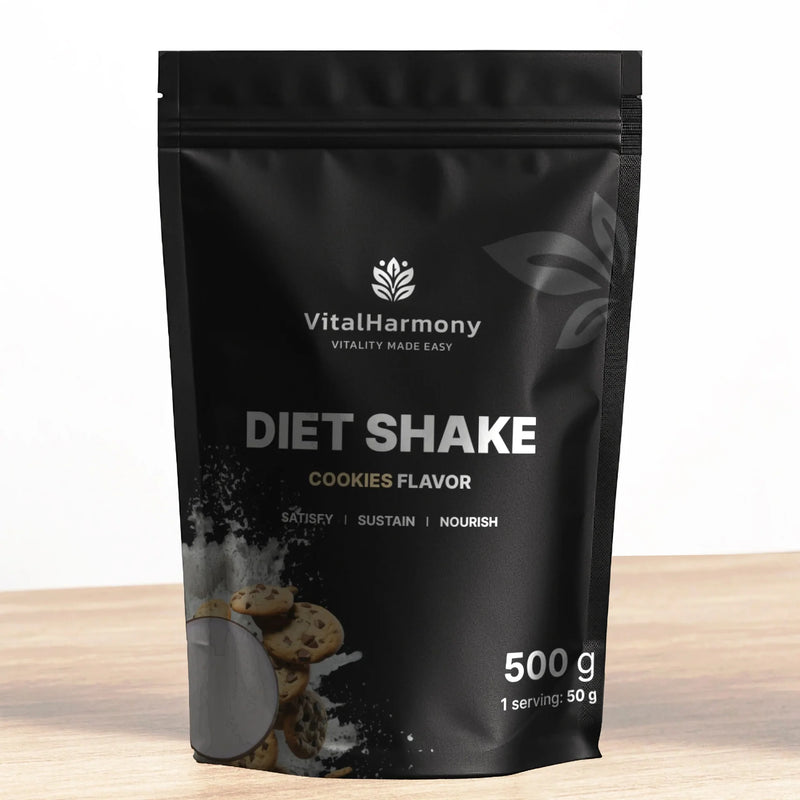 VitalHarmony Diet Shake 500g - Sausainių