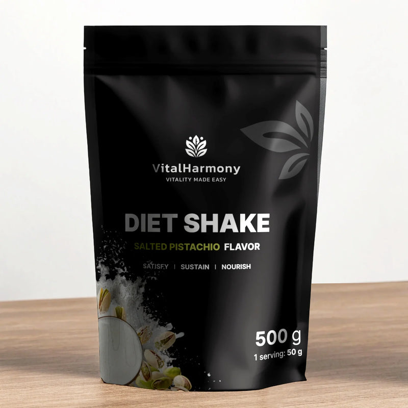 VitalHarmony Diet Shake 500g - Sūdytų pistacijų