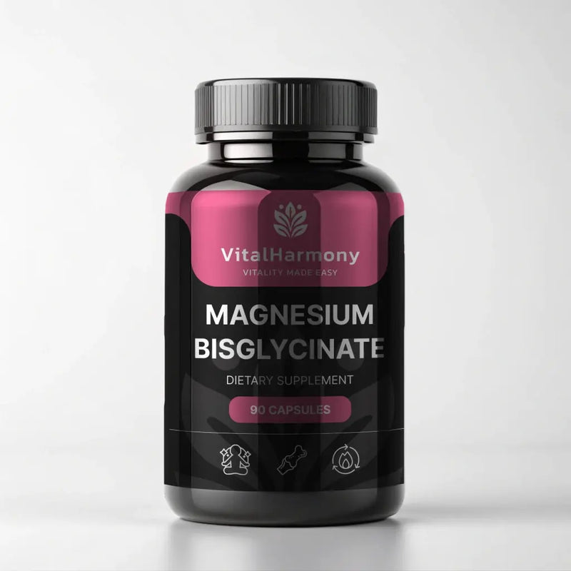 VitalHarmony Magnio Bisglicinatas 90 kapsulių