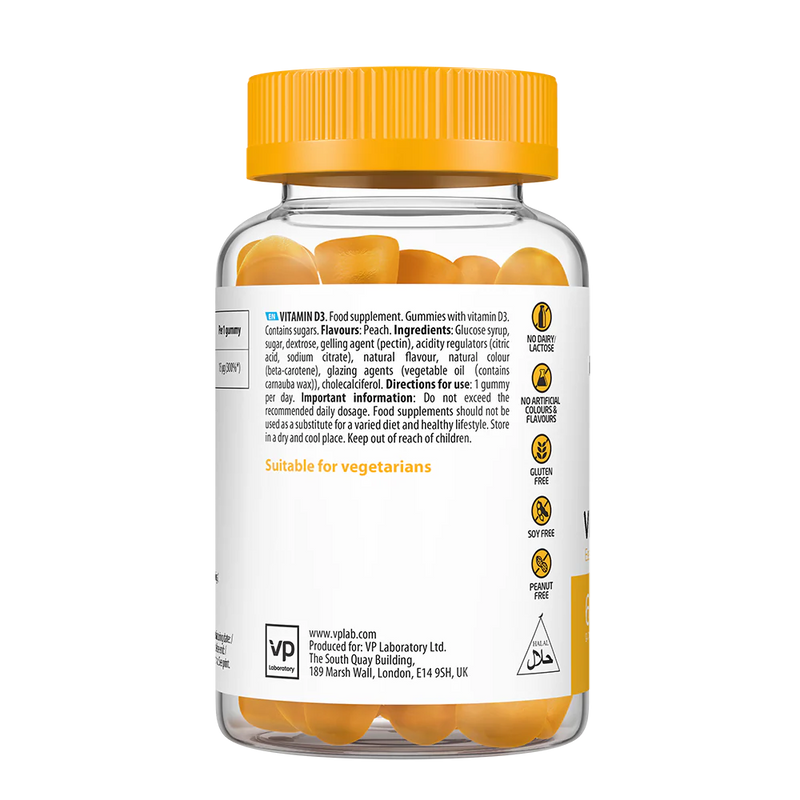 ULTRAVIT Gummies Vitamin D3 60 gummies