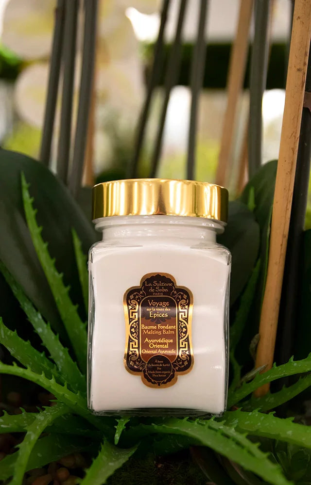La Sultane de Saba Melting Balm Oriental Ayurvedic Amber Vanilla Patchouli Fragrance - amber, vanilla, patchouli - balm 300 ml