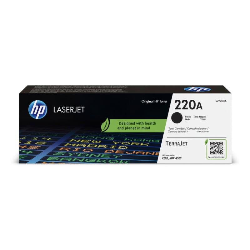 Черный лазерный тонер-картридж HP 220A, 2000 страниц, для HP LaserJet Pro 4302fdn