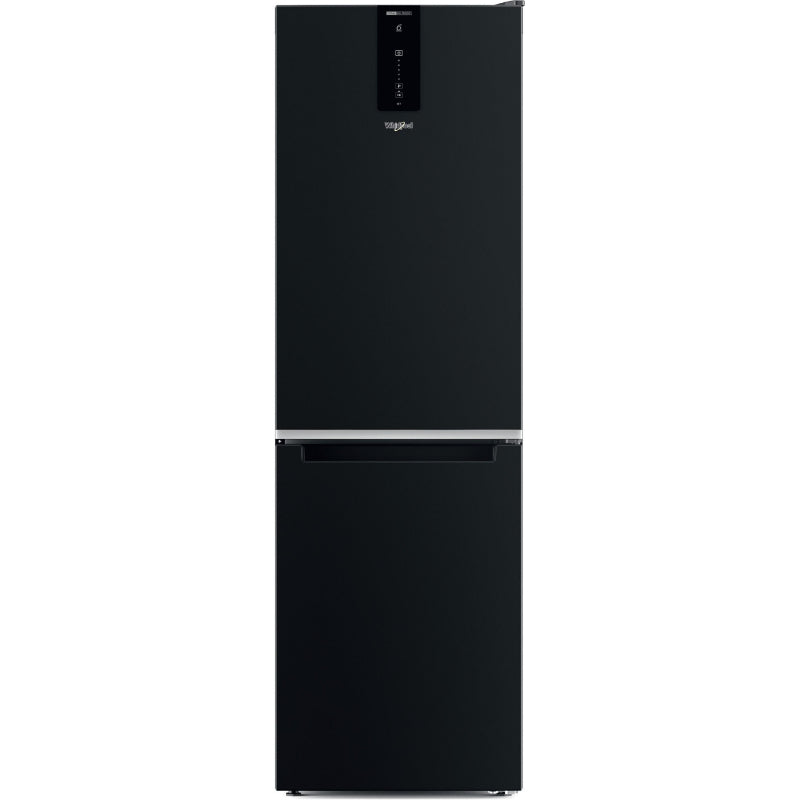 WHIRLPOOL Refrigerator W7X 82O K, Energy class E, 191.2 cm, No Frost, Black