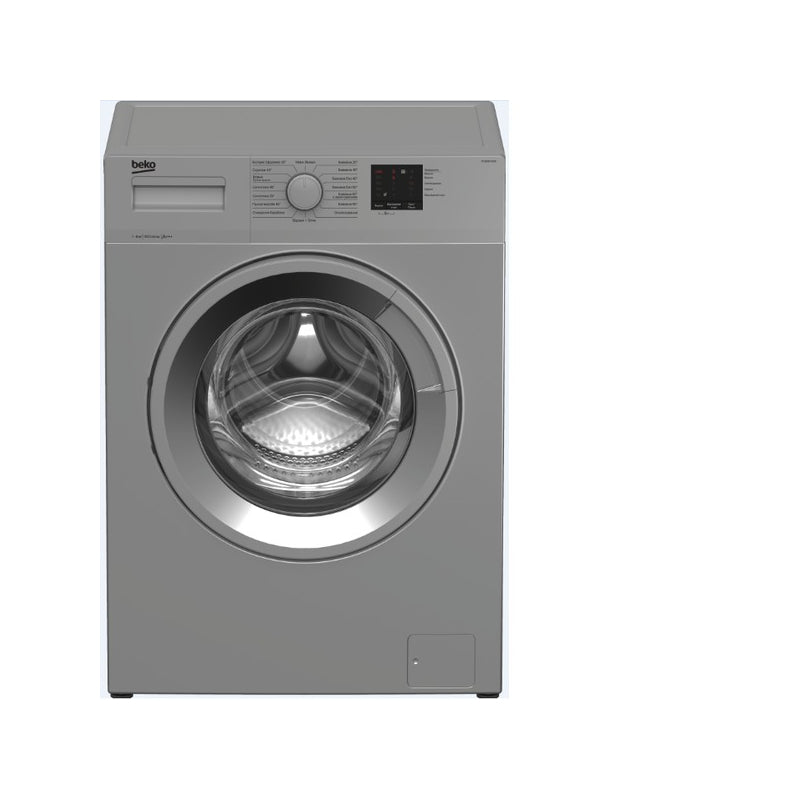 BEKO Washing machine WUE6511SS, 6 kg, 1000 rpm, Energy class D, Depth 44 cm, Inverter motor, Gray 