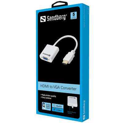 Sandberg 508-69 HDMI to VGA Converter