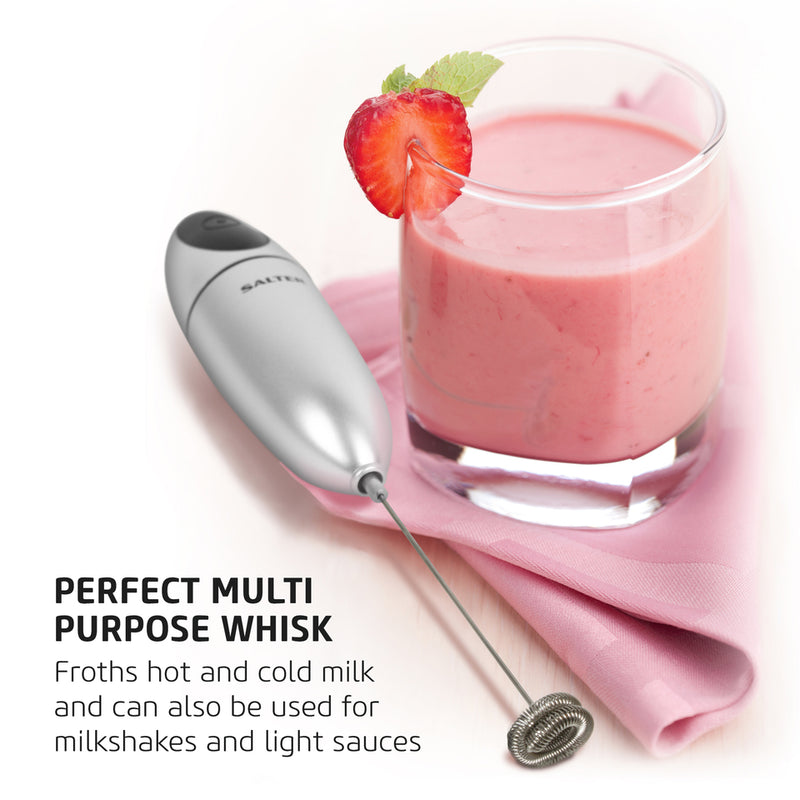 Salter 546 SFEU16 Handheld Electronic Milk Frother silver