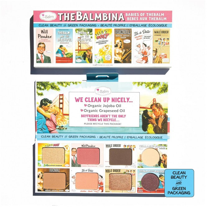theBalm theBalmbina Палитра для лица и глаз 15,6 г