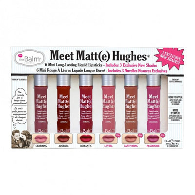 theBalm Meet Matte Hughes Mini Kit #3 Lipstick set