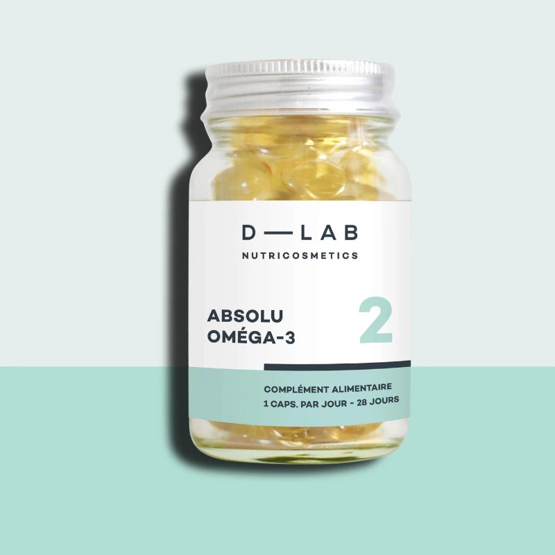 D-LAB Nutricosmetics – Omega maisto papildas „Absolu Omega-3“