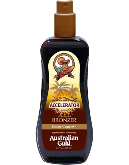 Australian Gold tanning milk with bronzers, 237 ml