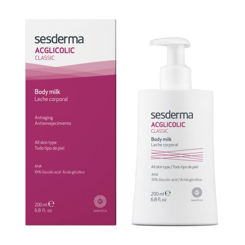 Sesderma ACGLICOLIC CLASSIC Kūno pienelis 200 ml +dovana mini Sesderma priemonė