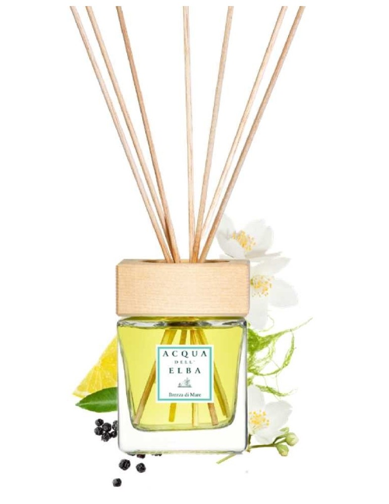 ACQUA DELL’ELBA namų kvapas su lazdelėmis „Brezza di Mare“ 500 ml.