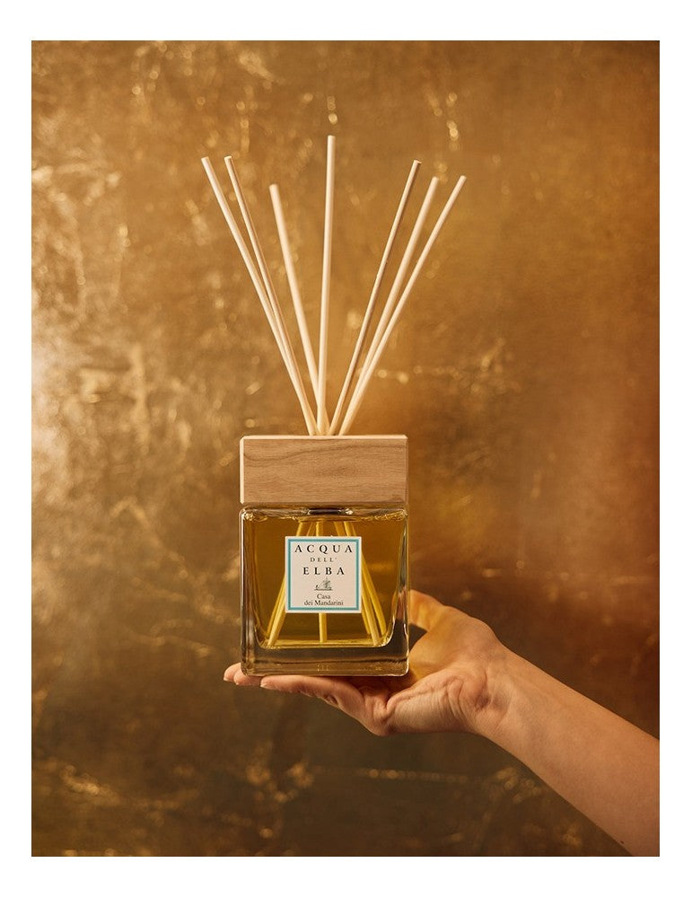 ACQUA DELL’ELBA namų kvapas su lazdelėmis „Casa dei Mandarini“ 200 ml.
