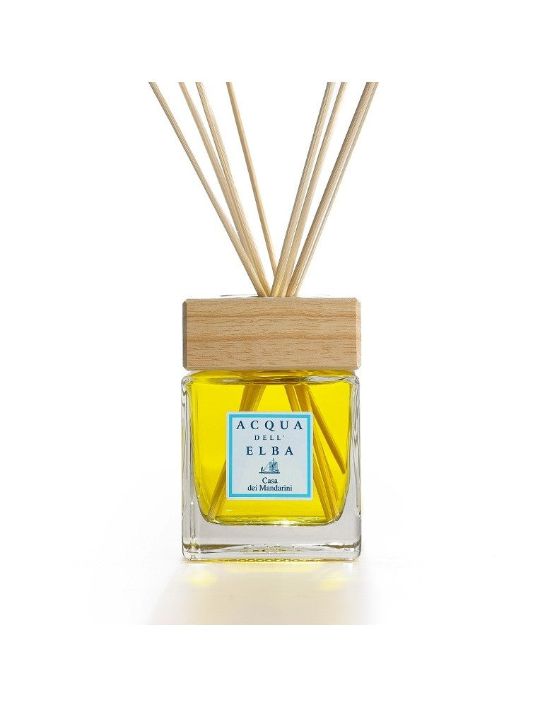 ACQUA DELL’ELBA namų kvapas su lazdelėmis „Casa dei Mandarini“ 200 ml.