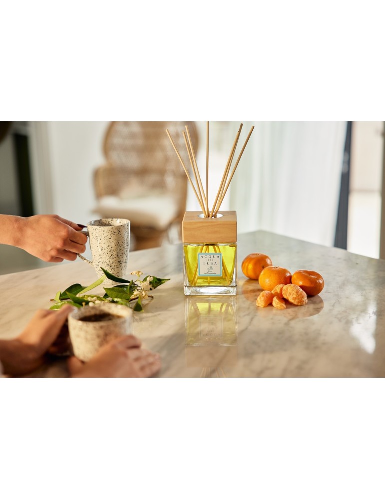 ACQUA DELL’ELBA namų kvapas su lazdelėmis „Casa dei Mandarini“ 500 ml.