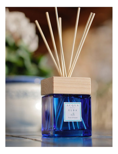 ACQUA DELL’ELBA namų kvapas su lazdelėmis „Notte D'Estate“ 500 ml.