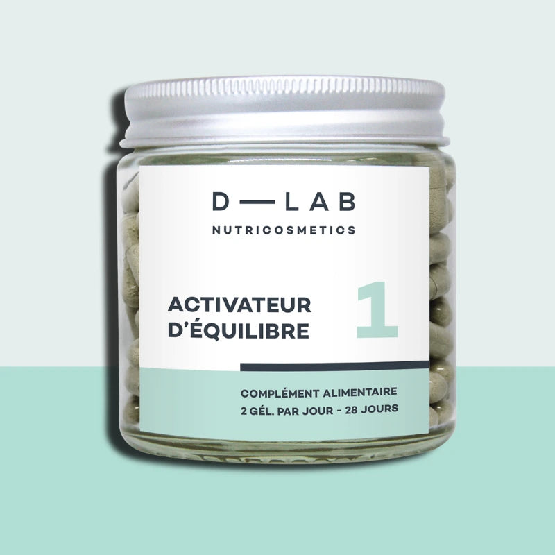 D-LAB Nutricosmetics – maisto papildas energijai „Activateur d’Équilibre“