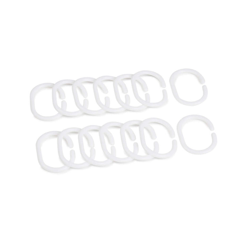 Beldray LA028268PUFFEU7 Antibac Shower Curtain White