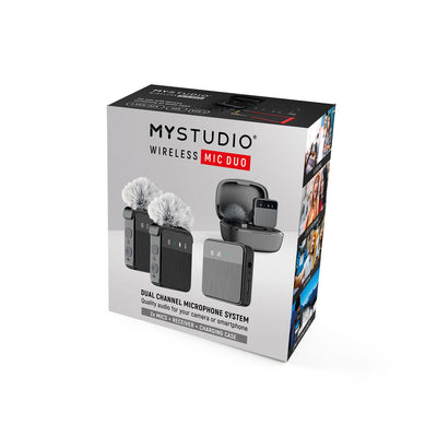Беспроводной микрофон Easypix MyStudio Duo 62022