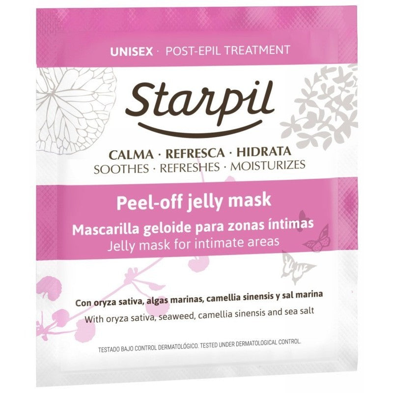 Альгинатная маска после депиляции Starpil Peel-off Jelly Mask STR3010613002, 20 г