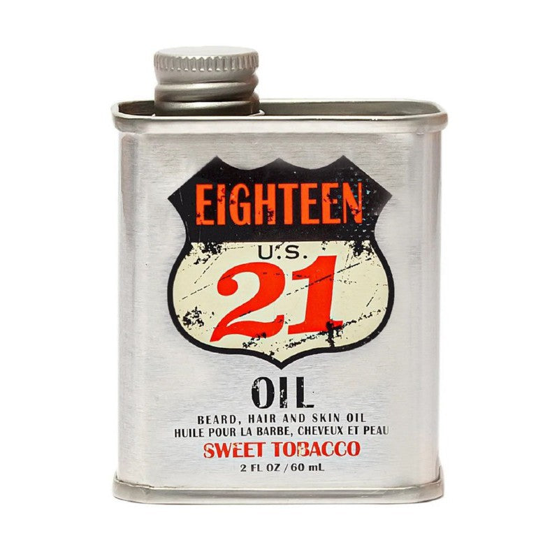 Aliejus barzdai, plaukams ir odai 18.21 Man Made Oil Sweet Tobacco, OIL2ST, 60 ml