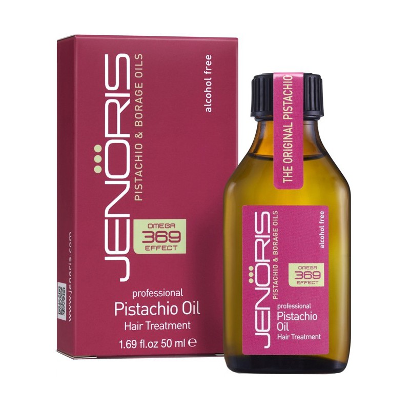 Aliejus plaukams Jenoris Pistachio Oil JEN16143, su pistacijų aliejumi, 50 ml