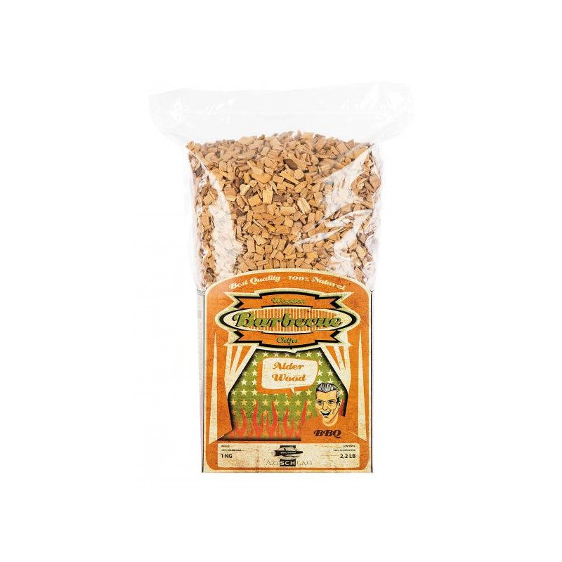 Ольховая щепа для копчения 1 кг Axtschlag