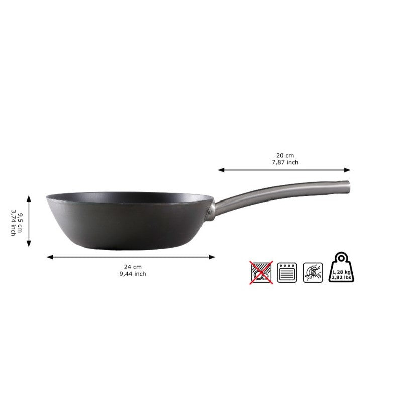 Anglies plieno WOK keptuvė Skottsberg 24cm