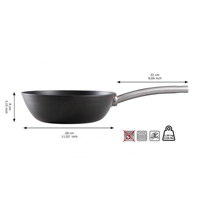 Anglies plieno WOK keptuvė Skottsberg 28cm