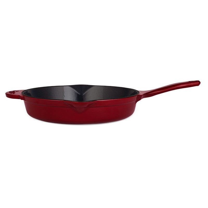 Round cast iron pan Zyle, ZY1126RFP, Ø26 cm, red