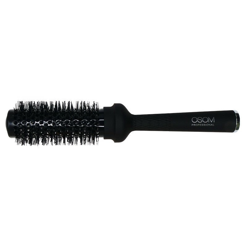 Round hair brush OSOM Professional OSOM01408 33 mm for drying and styling hair with nylon bristles