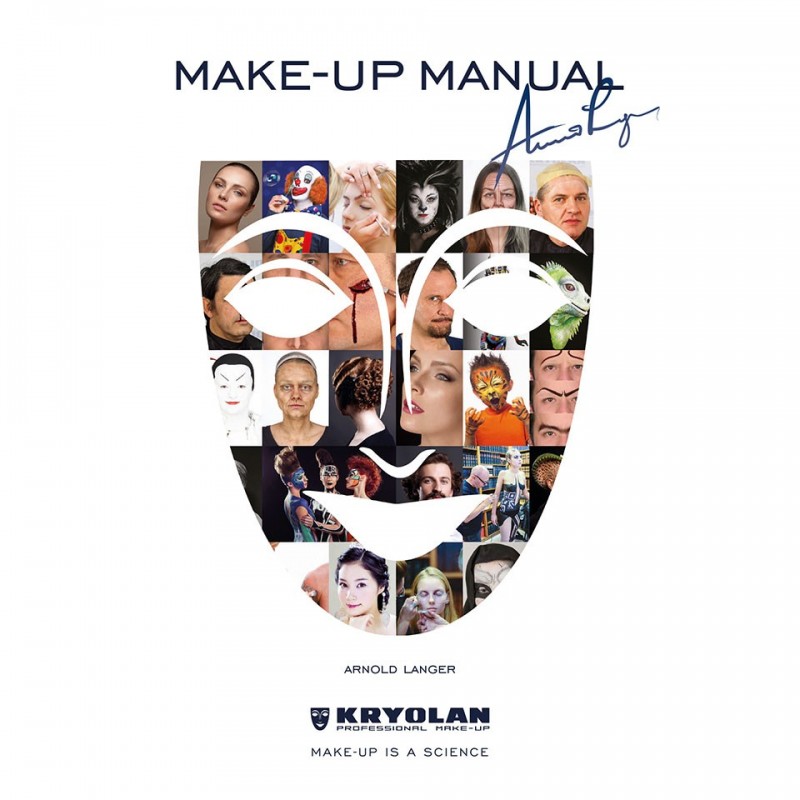 Kryolan Arnold Langers "Make-up Manual" knyga