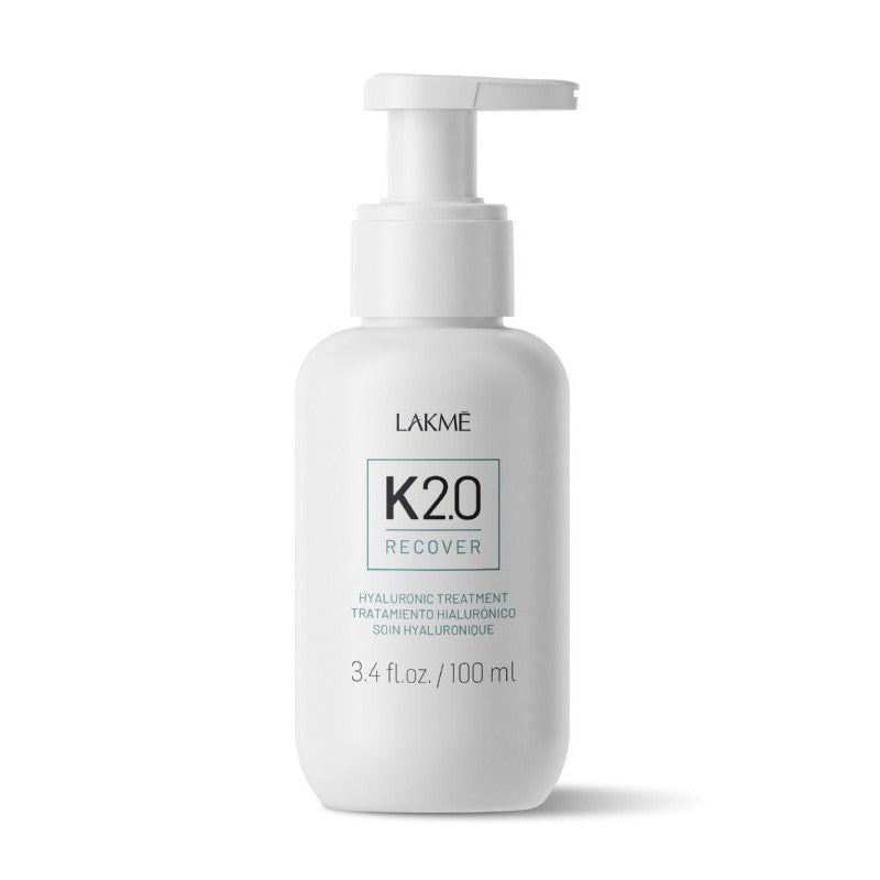 Restorative product for damaged hair with keratin and hyaluron K2.0 Recover Hyaluronic Treatment LAK49063, 100 ml
