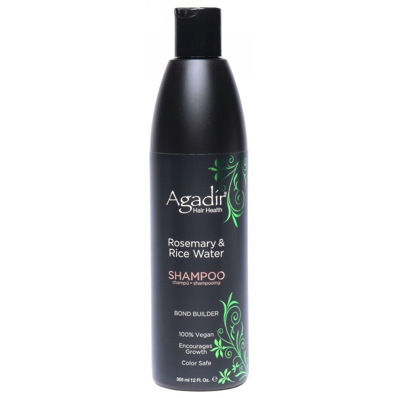 Atstatomasis šampūnas plaukams Agadir Rosemary & Rice Water Shampoo AGD8000, 355 ml